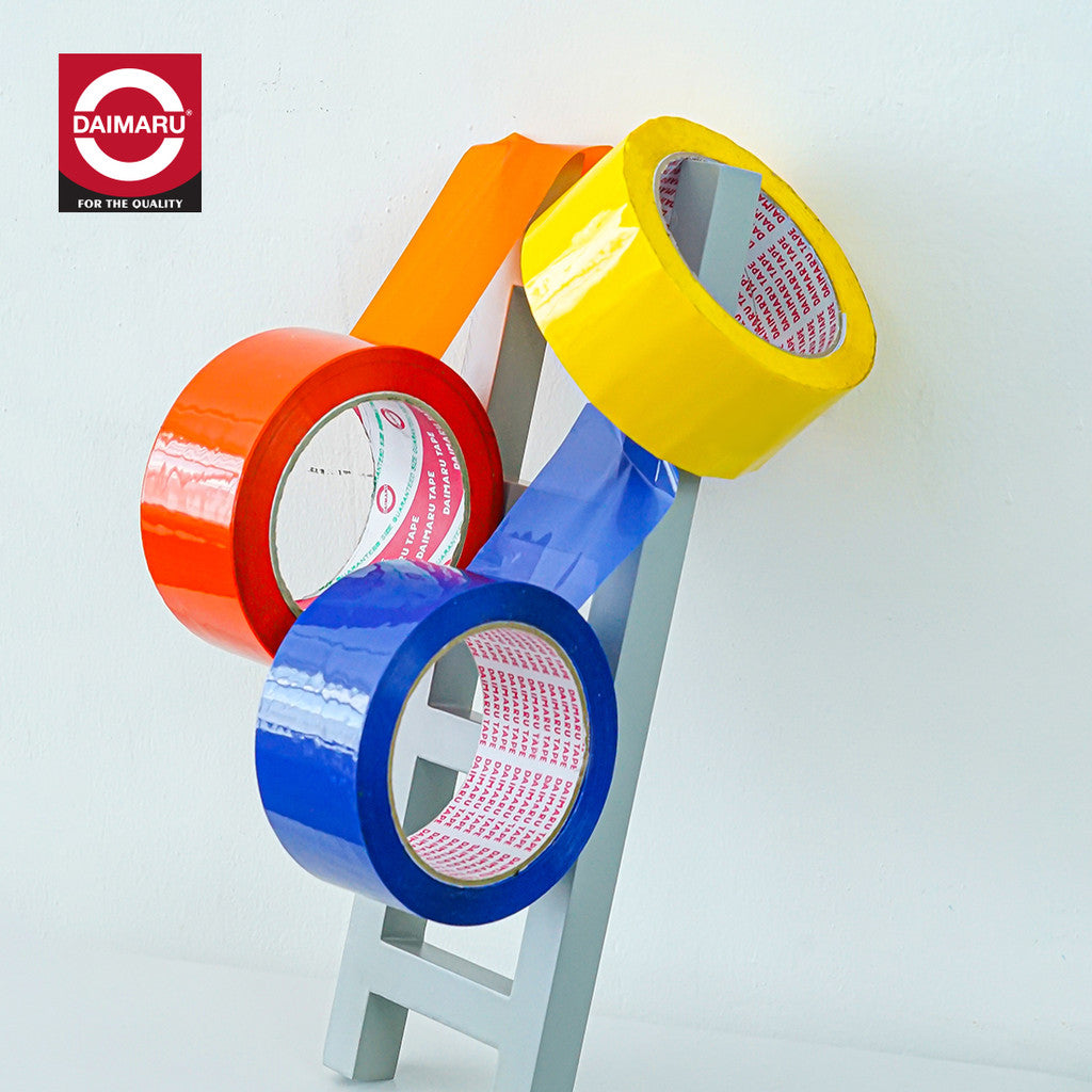 Daimaru OPP Tape Blue 48mm x 90Y Lakban Plastik Biru Single Side Adhesive 45 Micron untuk Pengepakan Segel Dus Eco-Friendly & Recyclable