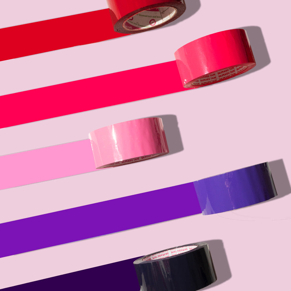Daimaru OPP Tape Pink 48mm x 90Y Durable, Vibrant, and Perfect for Packaging