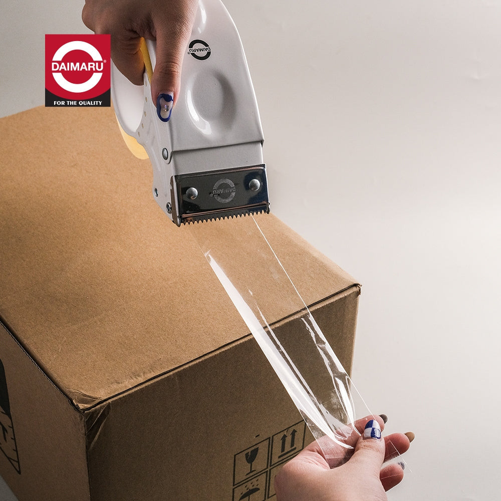 Daimaru OPP Lakban Bening 48 mm x 100 Yard (72 Pcs/Carton) Lakban Transparan Kuat untuk Packing