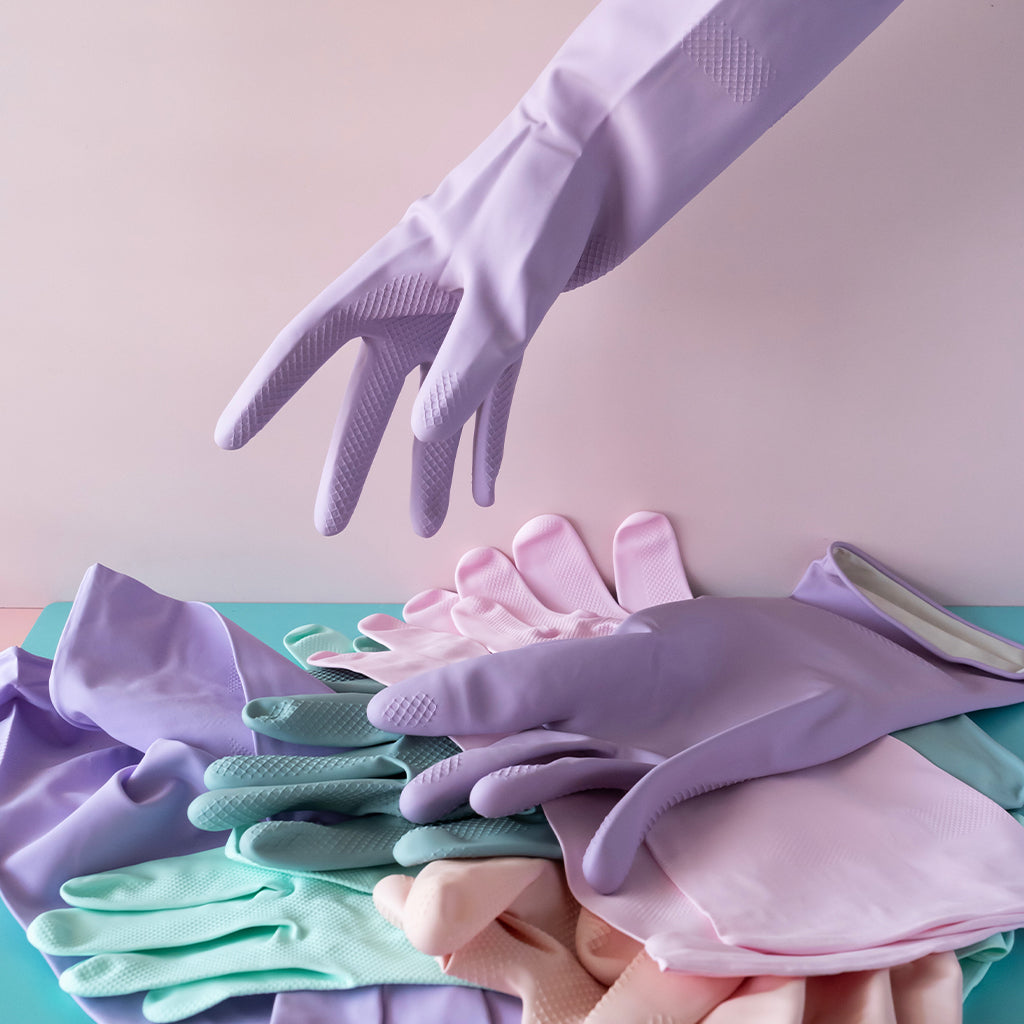 Daimaru Handyclean Gloves Sarung Tangan Nitrile Anti Alergi Sekali Pakai Kuat Tahan Minyak Size M L