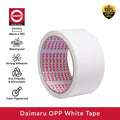 Daimaru OPP White Tape 48mm x 90 Yard Lakban OPP Putih Kuat untuk Packing