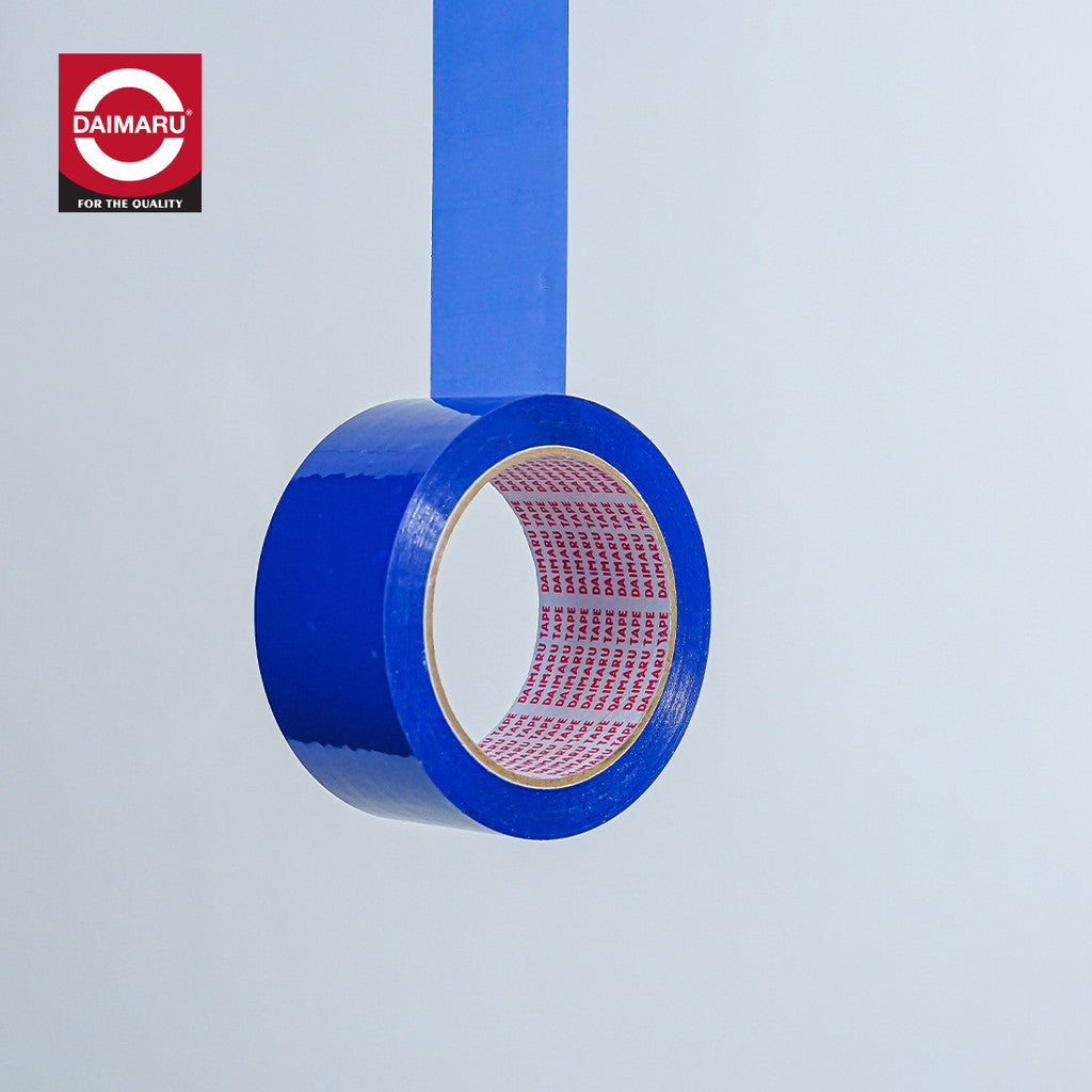 Daimaru OPP Tape Blue 48mm x 90Y Lakban Plastik Biru Single Side Adhesive 45 Micron untuk Pengepakan Segel Dus Eco-Friendly & Recyclable