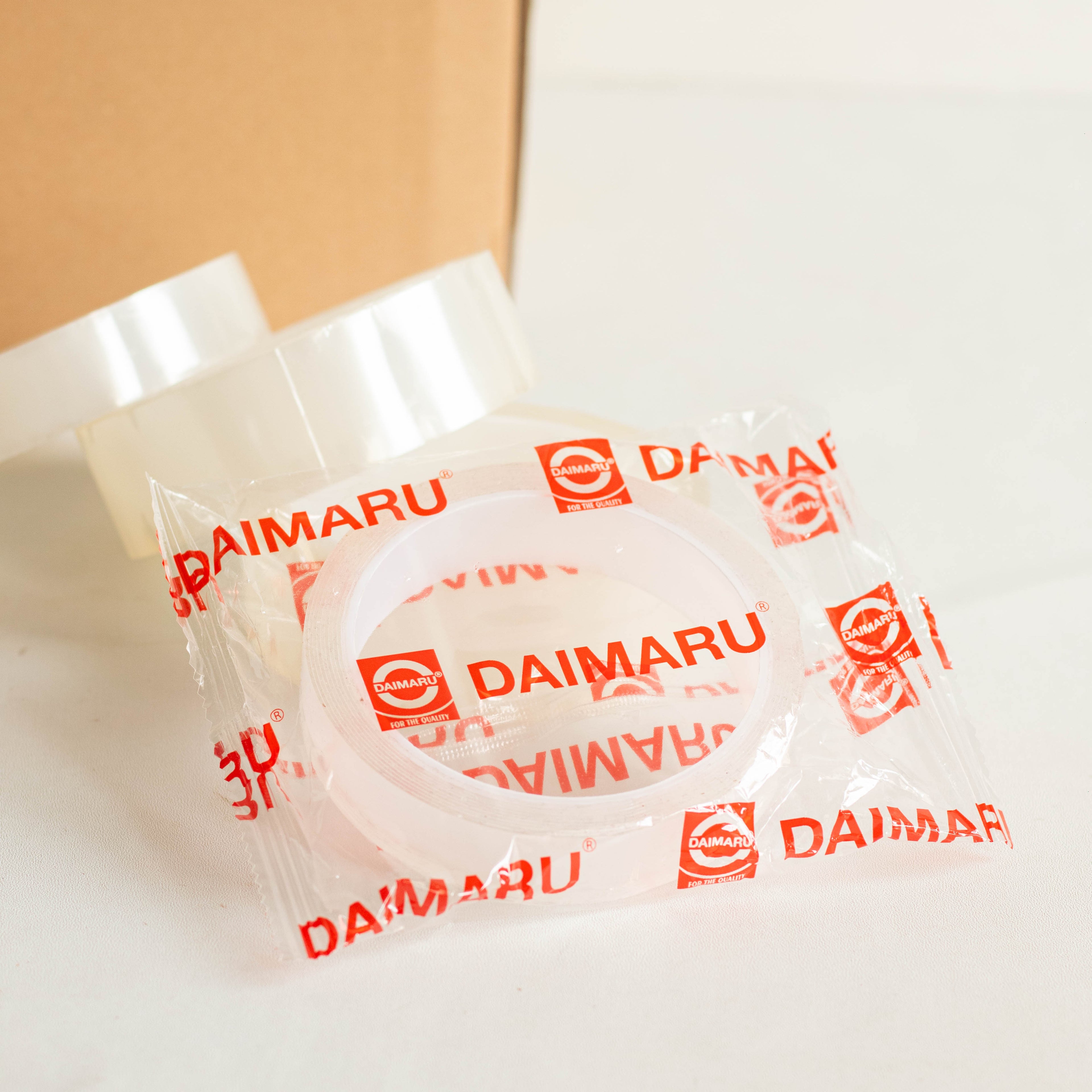 Daimaru Nano Double Tape Bening 2cm x 3M Perekat Gel Kuat Bisa Dicuci & Digunakan Ulang