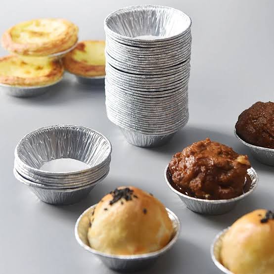 Daimaru Aluminium Foil Tray Round 42ml | Food Grade Disposable Baking & Sauce Cup