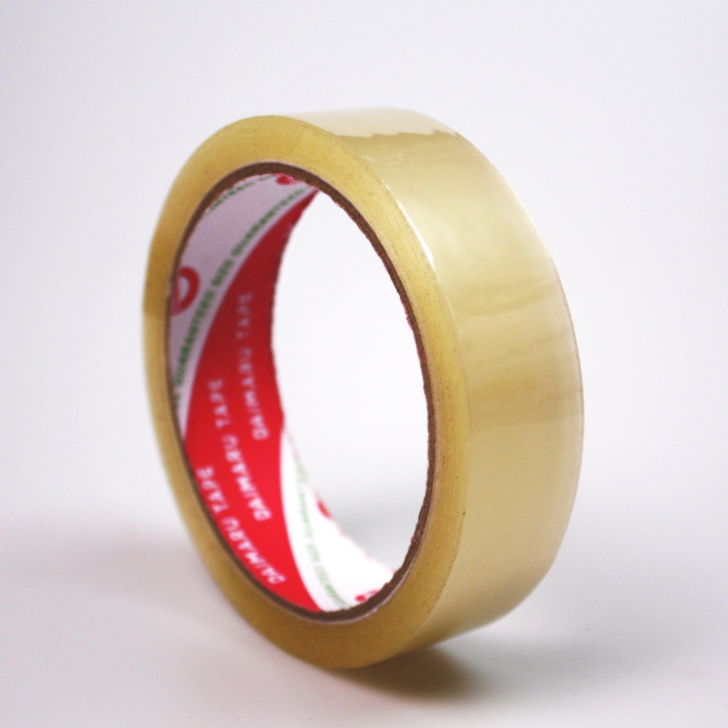 Daimaru Lakban Bening OPP Tape 24mm x 50M Kuat & Rekat Set Isi 6 Pcs Eco-Friendly & Recyclable