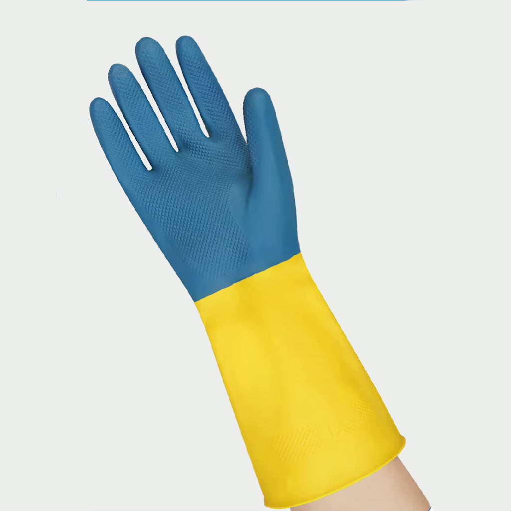 MaxGuard Duo Latex Gloves Tough & Flexible for Every Task Sarung Tangan Karet Tebal & Elastis