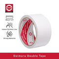Daimaru Double Tape 48mm x 12Y isi 60Pcs (1 Dus) Perekat Kuat untuk Menyambung Kertas & Segel Amplop Double Side Adhesive Tidak Merusak Bentuk Kertas