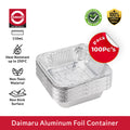 Daimaru Aluminium Foil Tray 110ml isi 100Pcs Wadah Macaroni Schotel Kue Tahan Panas