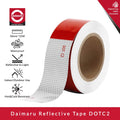 Daimaru Reflective Tape Safety Reflector DotC2 Waterproof 50mmx25M - DOTC2 Strip