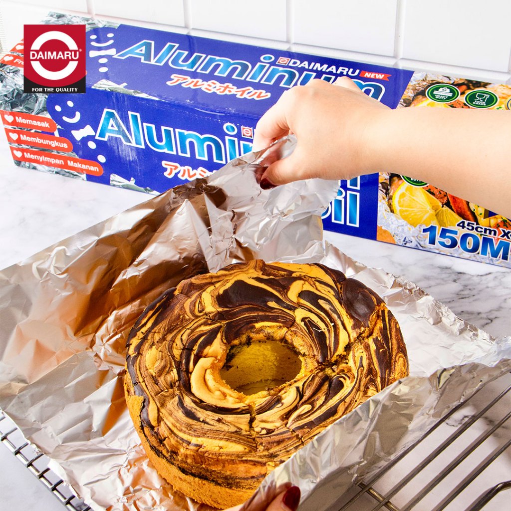 Daimaru Aluminium Foil 45cm x 150M Food Grace Horeca Size ideal untuk BBQ dan Penyimpanan Sisa Makanan