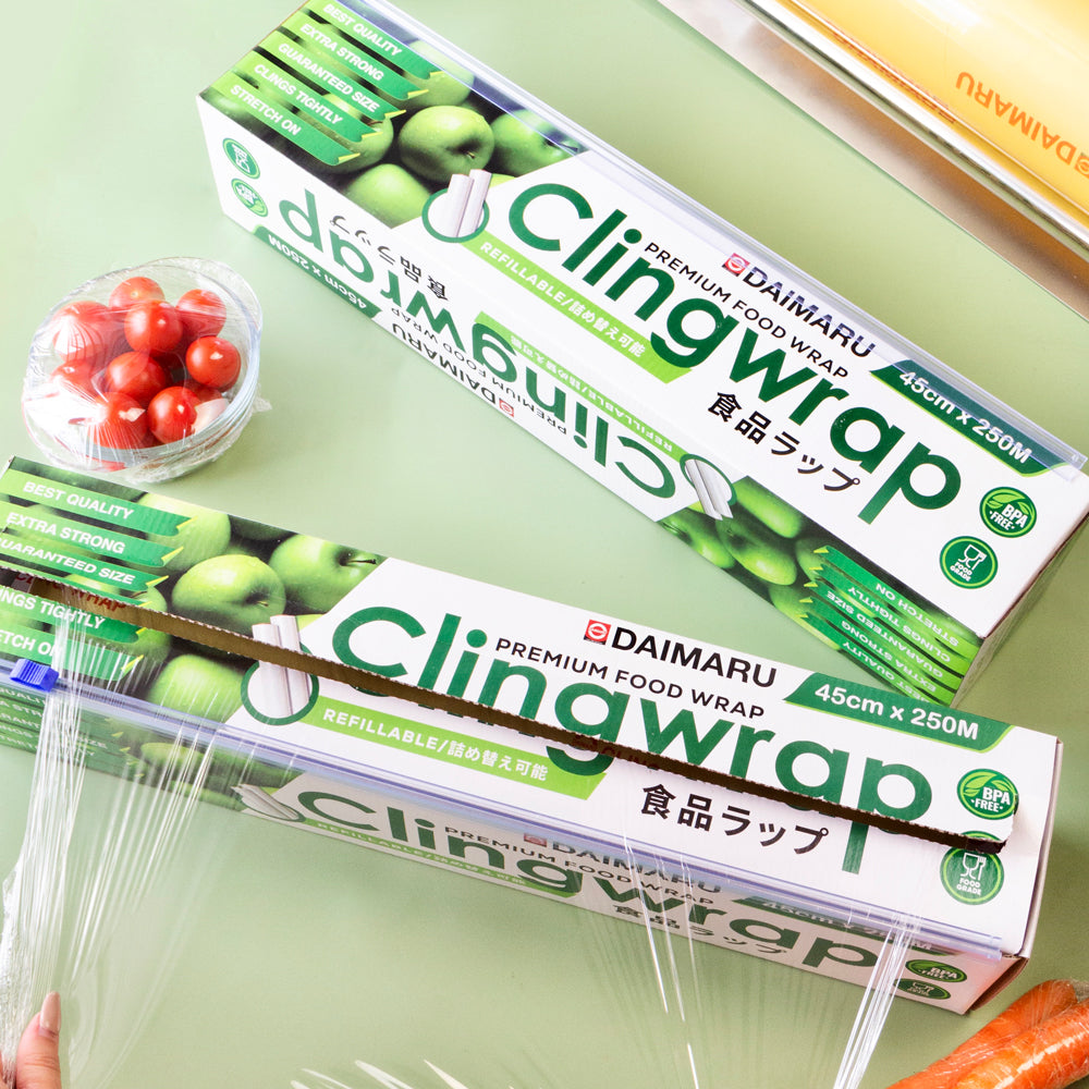 Daimaru Cling Wrap Food Grade 45cm x 250M BPA Free Kemasan Hard Box