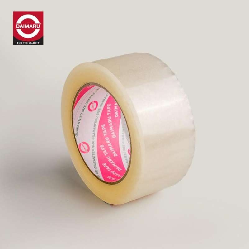 Daimaru OPP Tape transparent 48mm x 100M Lakban Bening Packing Super Kuat Anti Putus