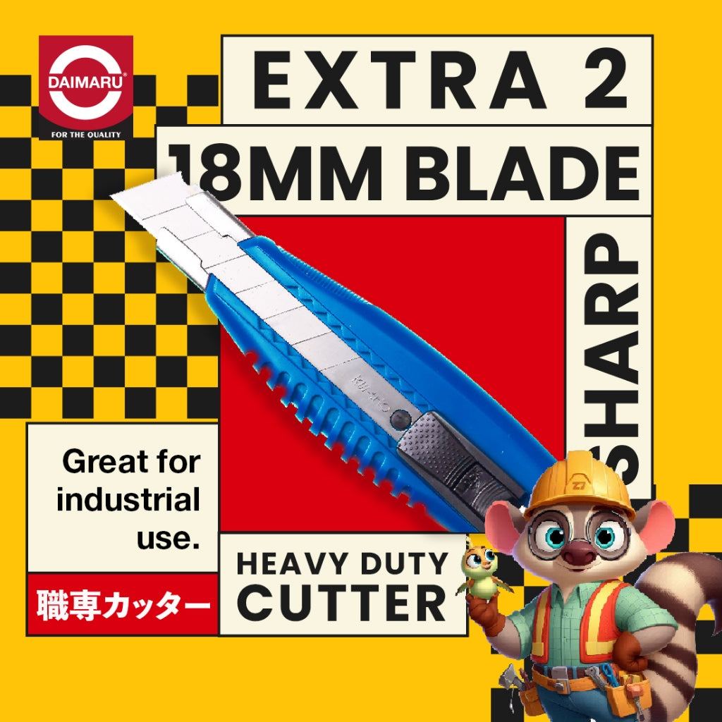 Daimaru Pisau Heavy Cutter 18mm