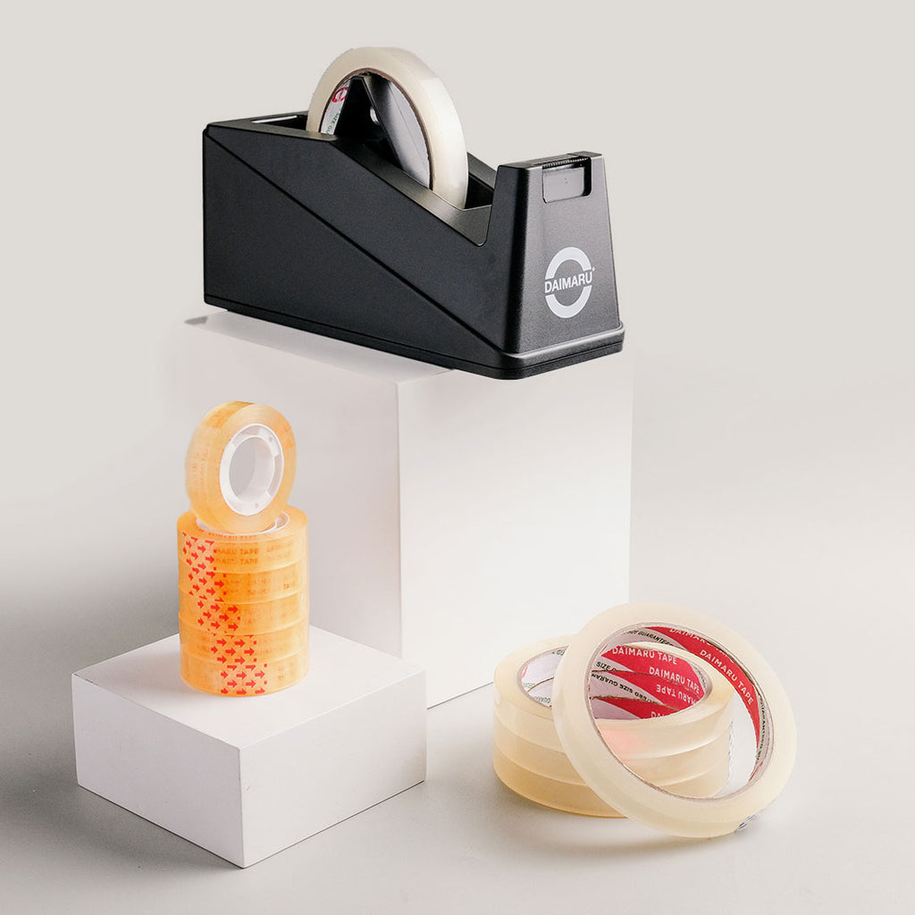 Daimaru OPP Stationery Tape SAT 12mm x 72Y Selotip Bening Transparan Kualitas Terbaik untuk Kantor dan Rumah Eco-Friendly & Recyclable