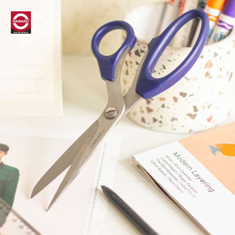 Daimaru Versatile 8.5" Stainless Steel Scissors Potong Presisi Anti-Rush Berkualiti Tinggi Gunting Kain Super Tajam