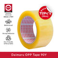 Daimaru OPP Transparent Tape 48mm x 90Y Lakban Bening 72Pcs Pengepakan Barang Segel Dus Pengikat Rumah Tangga Kantor