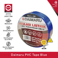 Daimaru PVC Insulation Tape Blue 19mm x 10M Isolasi Listrik BiruTahan Suhu Ekstrem & Kelembapan Kualitas Unggul untuk Industri dan Rumah Tangga