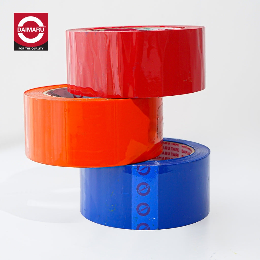 Daimaru OPP Tape Orange 48mm x 90Y Lakban Plastik Oranye Seal Packaging / Segel Kardus