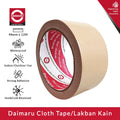 Daimaru Cloth Tape Lakban Kain Warna Cream 48 mm x 12 meter