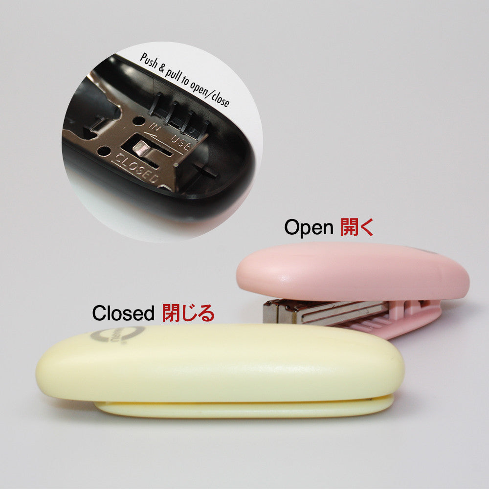 Daimaru Mini Slim Stapler Pastel Stapler Kecil Portable Travel