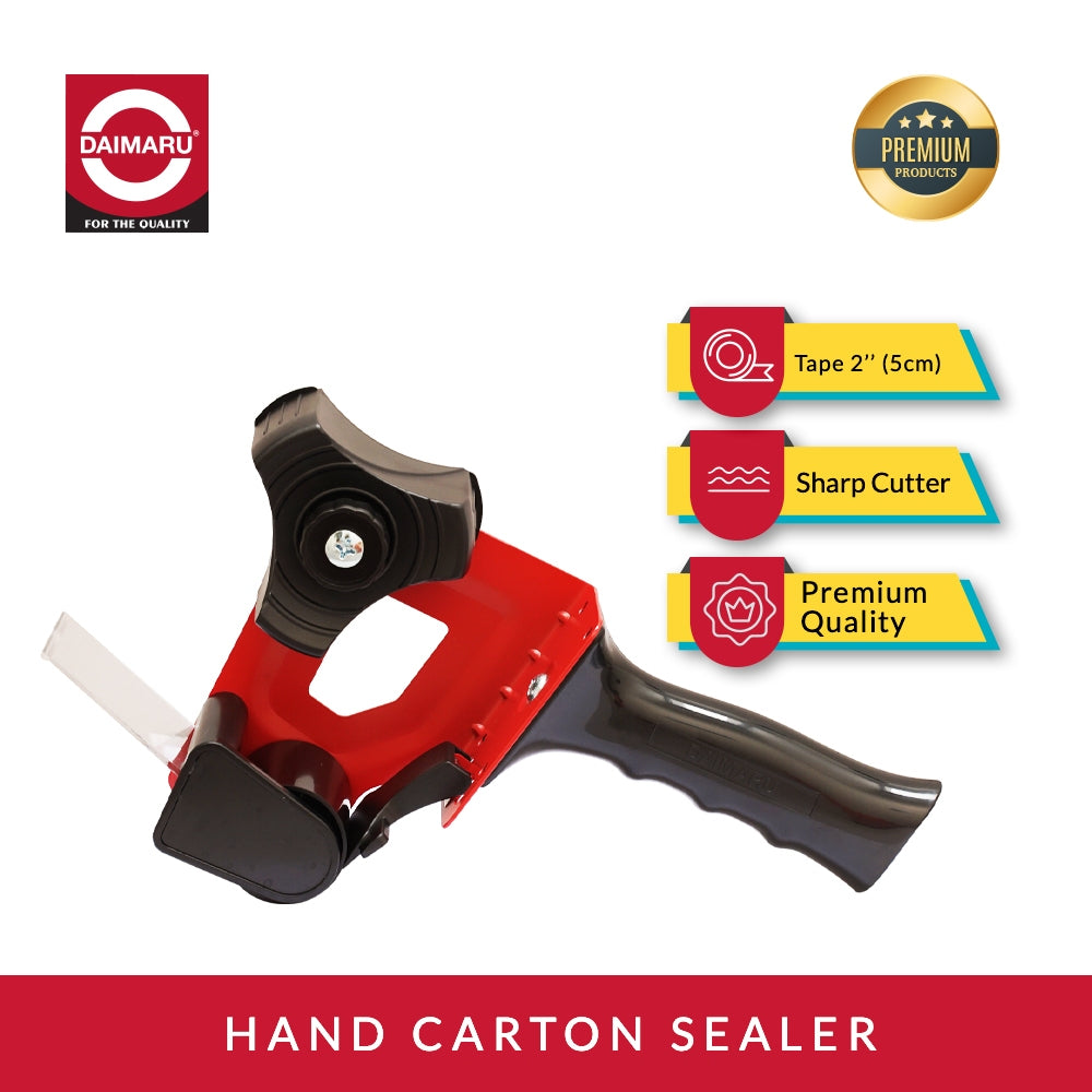 Daimaru Hand Dispenser Lakban 48mm 2 Inch Alat Pemotong dan Penyegel Lakban Praktis