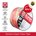 Daimaru OPP Lakban Bening Super Clear Tape 48mm x 50M 6 Pcs