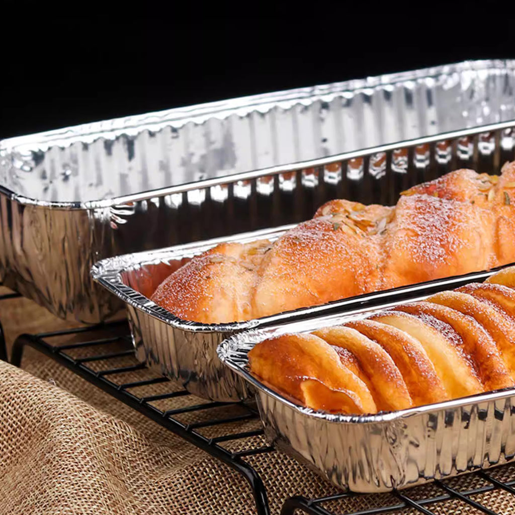 Daimaru Aluminium Foil Tray 990mL Isi 10 Pcs Wadah Makanan Oven & Frozen Food