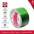 Daimaru Cloth Tape Hijau 48mm x 12M Lakban Kain Kuat Untuk Kargo, Penjilidan Buku, & Repair
