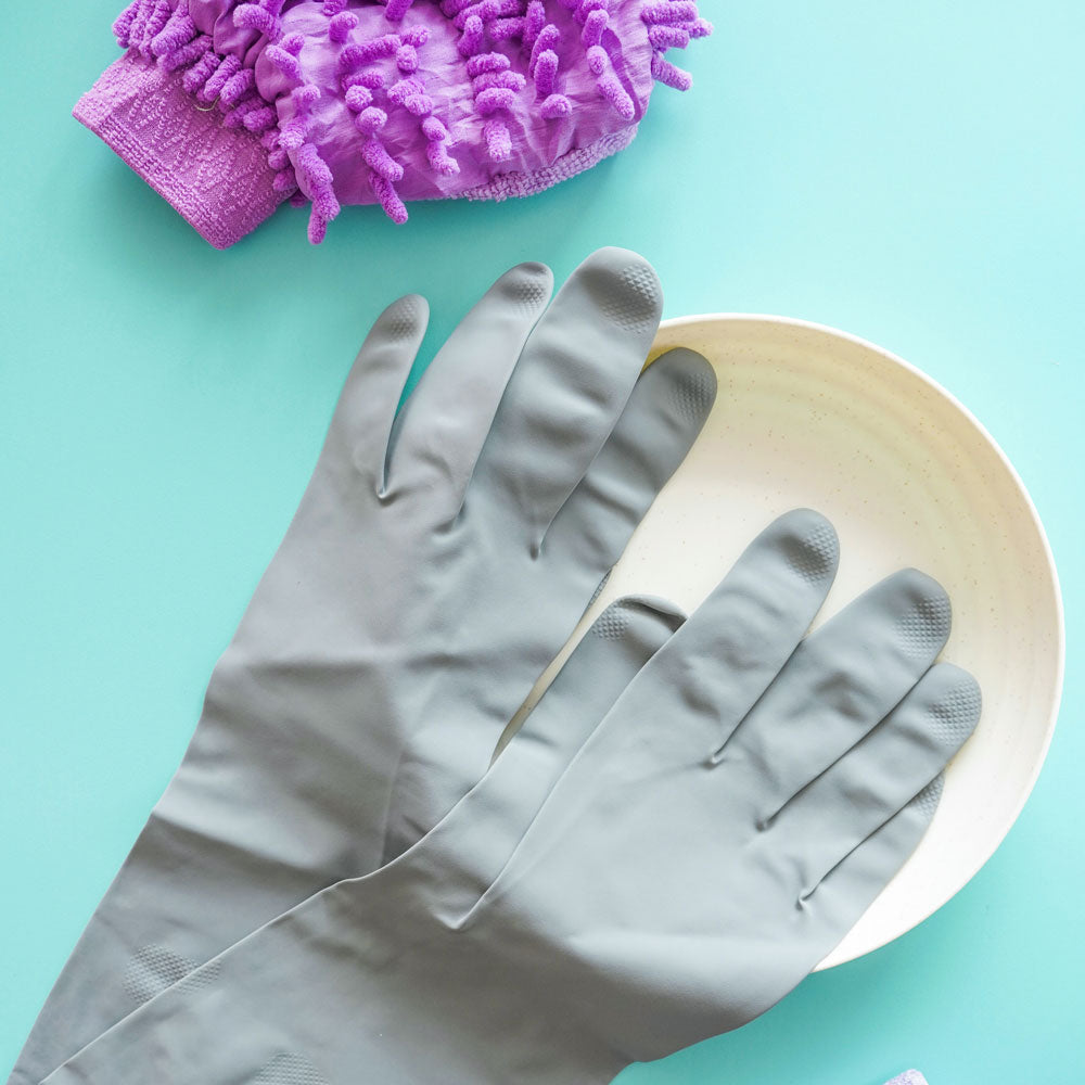 Daimaru Handyclean Gloves Sarung Tangan Nitrile Anti Alergi Sekali Pakai Kuat Tahan Minyak Size M L