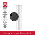 Daimaru Plastik Vacuum Embossed Sealer Roll 12,15,17,20,25,28,30cmx5M Tebal 95 Mic BPA Free Anti Toxic untuk Makanan Kering & Moist