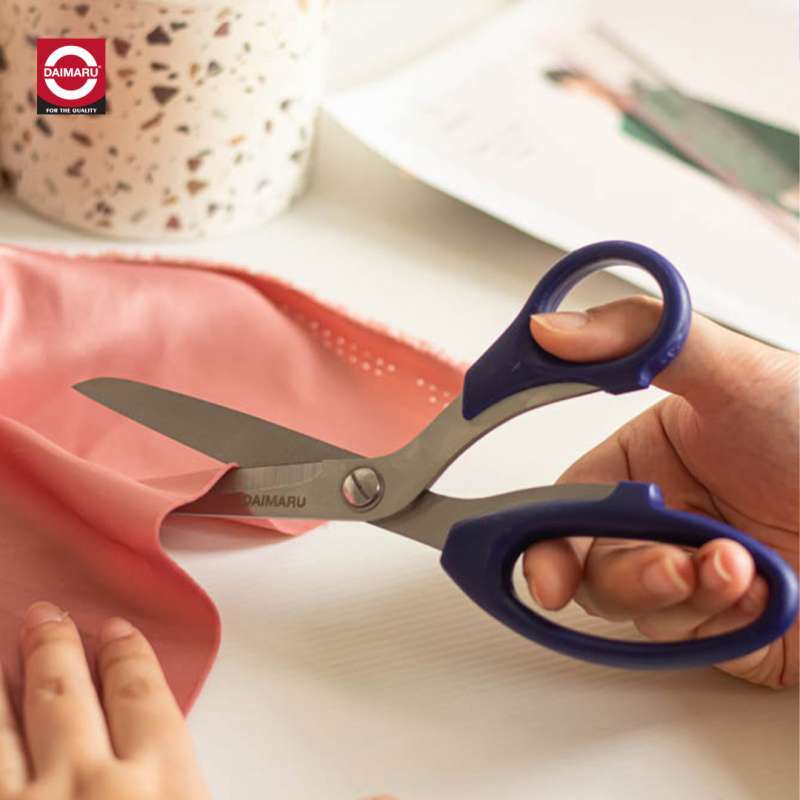Daimaru Versatile 8.5" Stainless Steel Scissors Potong Presisi Anti-Rush Berkualiti Tinggi Gunting Kain Super Tajam