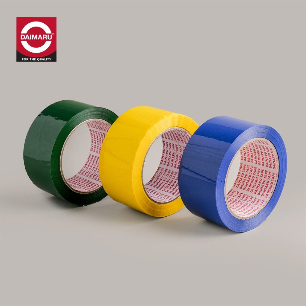 Daimaru OPP Tape Yellow Color 48mm x 90 Yard Lakban Plastik Kuning