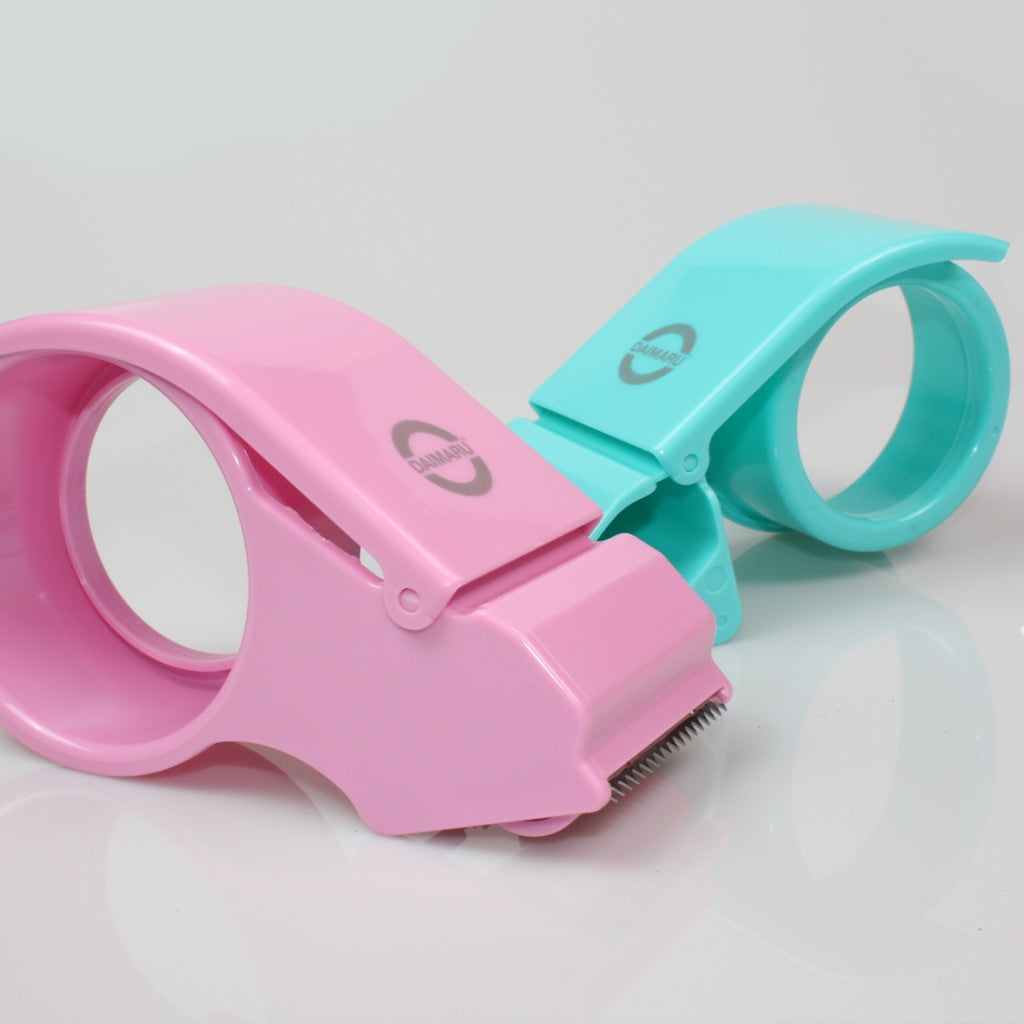 Daimaru Tape Dispenser Ringan & Tajam Alat Pemotong Isolasi Praktis untuk Packing