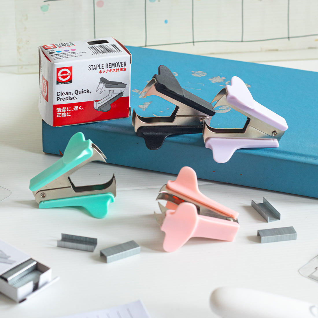Daimaru Staple Remover Alat Pembuka Staples Besi Kuat & Awet