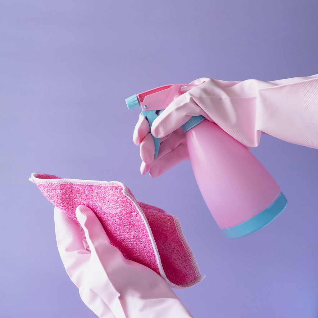 Daimaru Handyclean Gloves Sarung Tangan Nitrile Anti Alergi Sekali Pakai Kuat Tahan Minyak Size M L
