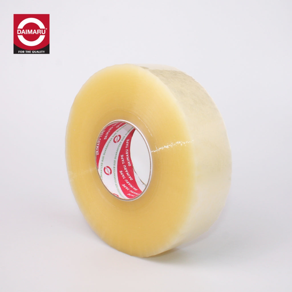 Daimaru OPP Tape Transparent 48mm x 500M Lakban Bening Kuat Ramah Lingkungan Waterproof Eco-Friendly Recyclable untuk Kebutuhan Anda