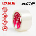 EVERFIX Lakban Bening 45mm x 90Y OPP Tape Clear Kuat Tahan Lama Harga Hemat Recyclable