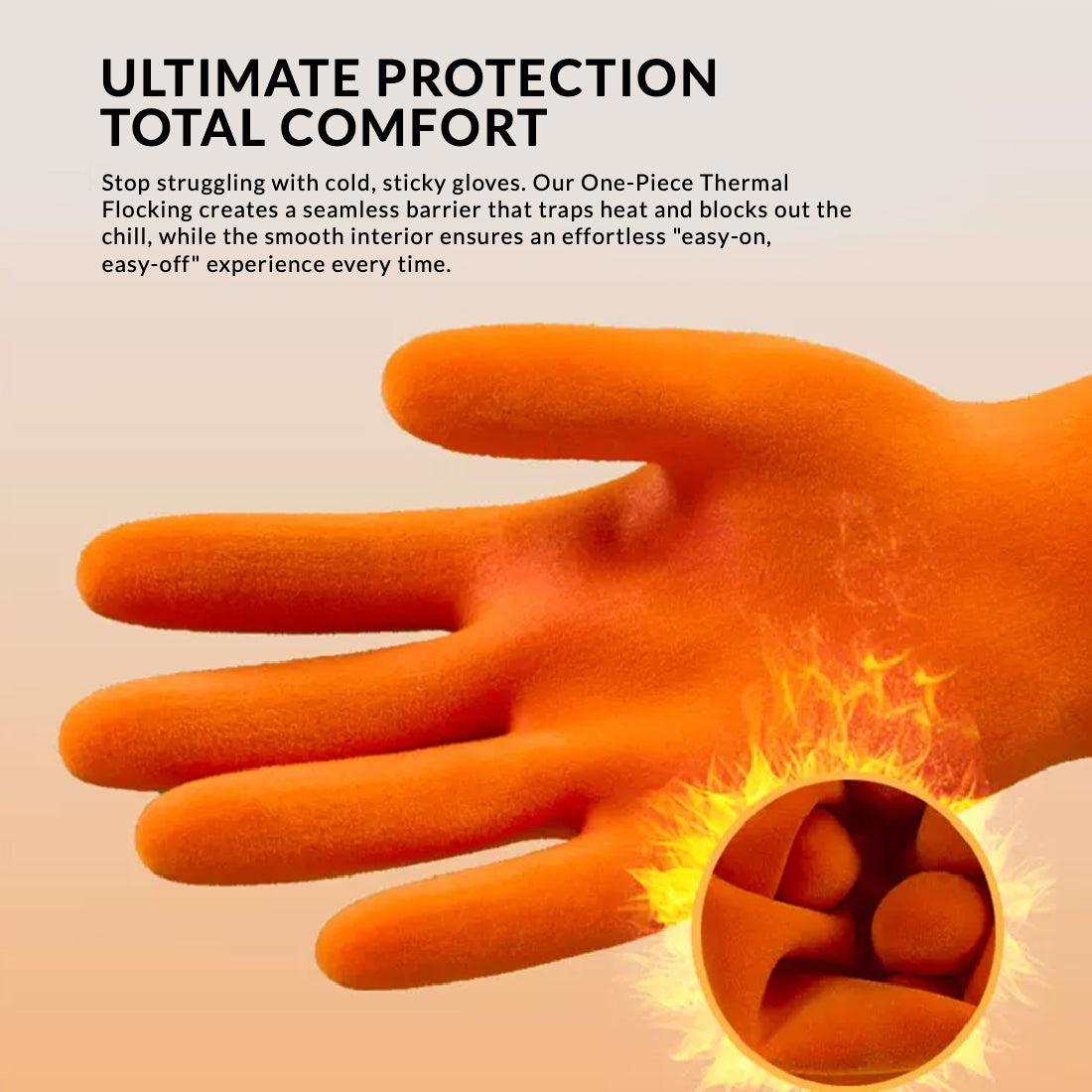 Daimaru Sarung Tangan Karet Cuci Piring & Industri Panjang 55cm Heavy Duty Latex Gloves