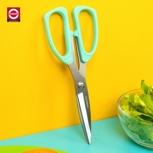 Daimaru Classic Kitchen Scissor 9.25 Inch Anti-Rush Super Sharp Stainless Steel High Quality Alat Dapur Essential