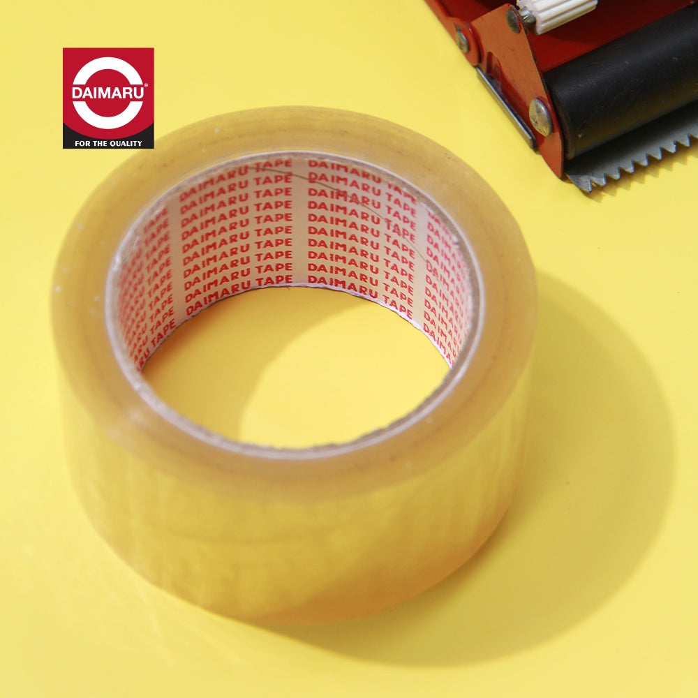 Daimaru OPP Transparent Tape 48mm x 90Y Lakban Bening 72Pcs Pengepakan Barang Segel Dus Pengikat Rumah Tangga Kantor