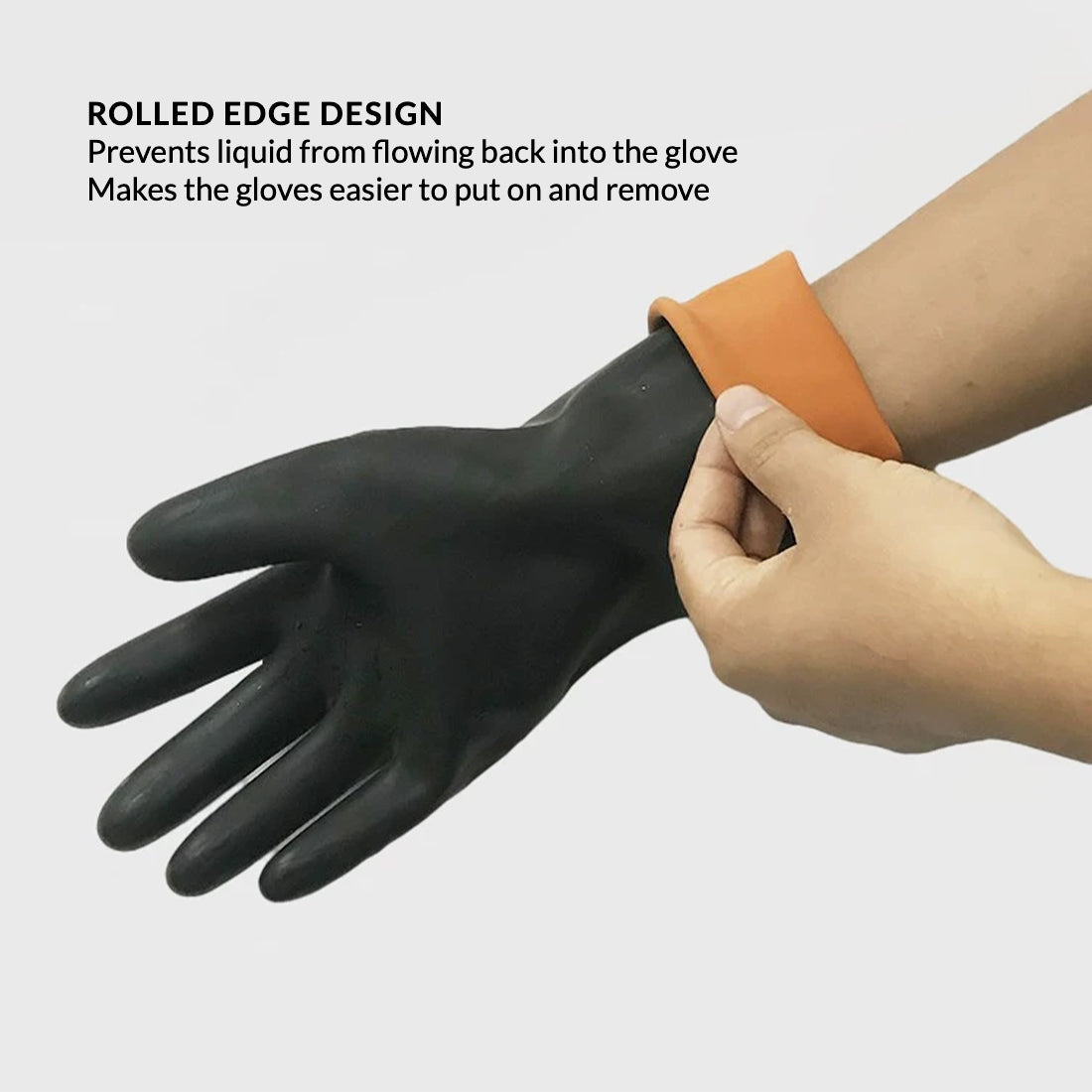 Daimaru Workguard Latex Heavy Duty Gloves Sarung Tangan Lateks Industri Anti Sobek & Anti Tumpah