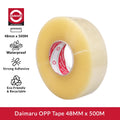 Daimaru OPP Tape Transparent 48mm x 500M Lakban Bening Kuat Ramah Lingkungan Waterproof Eco-Friendly Recyclable untuk Kebutuhan Anda
