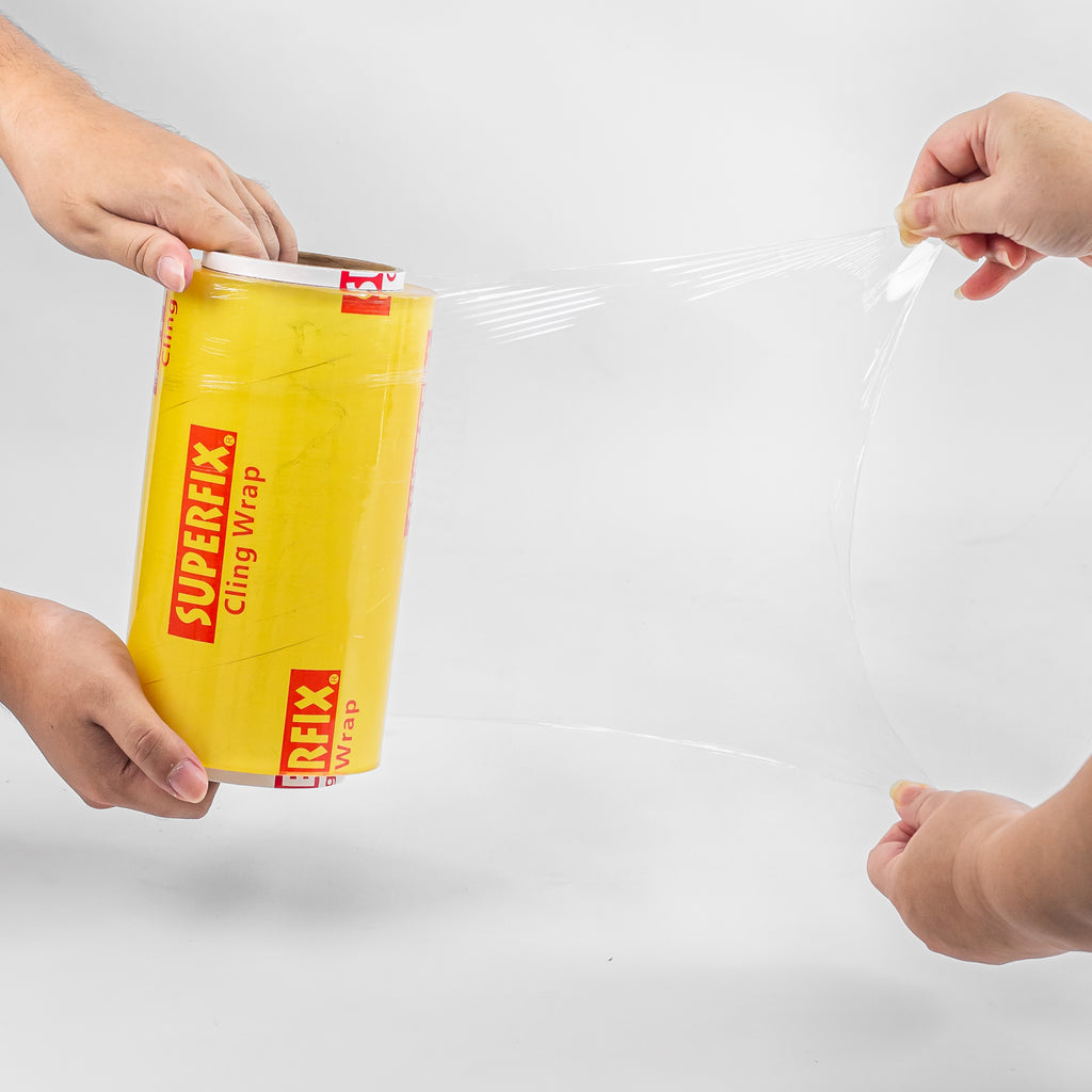 Superfix Cling Wrap Food Grade 20cm x 500Y Plastik Wrapping Makanan Katering Stretchable