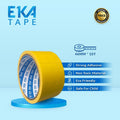 EKA Tape Cloth Tape Yellow 46mm x 10Y Lakban Kain Kuning Adhesive Kuat Fleksibel untuk Crafting Repairs Dengan Daya Rekat Tinggi dan Warna Kuning Cerah