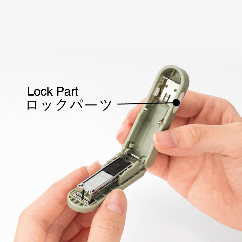 Daimaru Lock Pocket Stapler Smart Twist Design Stapler Mini Portabel Praktis